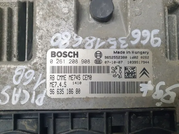 OEM 9663518680 ECU Motor Citroen Xsara Picasso 1.6 image 5