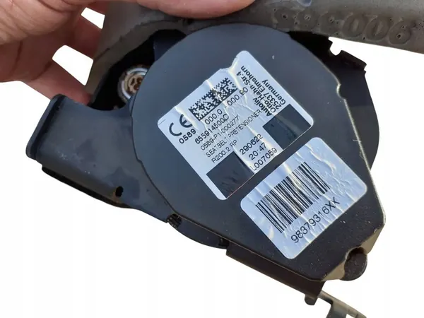 Seat Belts Front Rear Left Right Peugeot 408 P54 OEM image 6