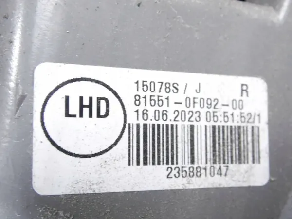 LÁMPARA TRASERA DERECHA TOYOTA VERSO 09-13 NUEVA 81551-0F092 image 5