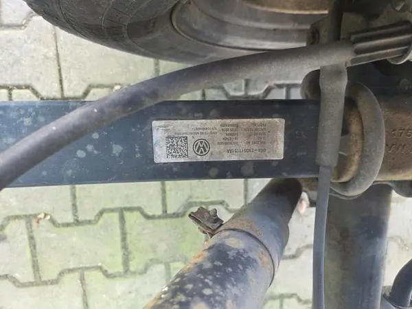 MAN TGE Crafter II bakaxel fjäder OEM 2N0511151AA image 3
