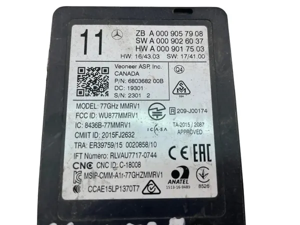 Sensor radar OEM A0009057908 para Mercedes ángulo muerto image 5