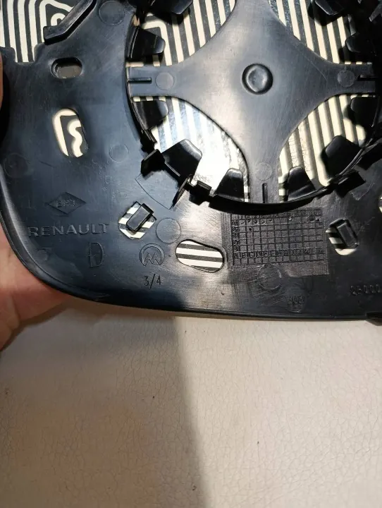 Insert Miroir Droit OEM 963651929R pour Renault Express image 6
