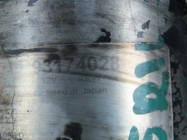 Motor de arranque Opel 1.7 CDTI 93174028 image 2