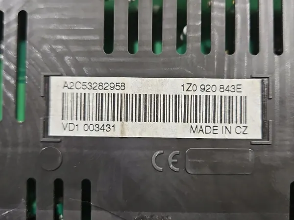 SKODA OCTAVIA II Mittaristo 1Z0920843E image 6