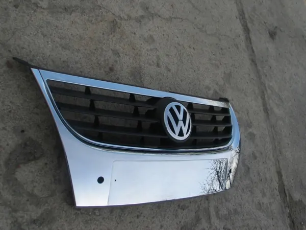 Grille VW Touran I OEM 1T0853651D - Chrome Complet image 4