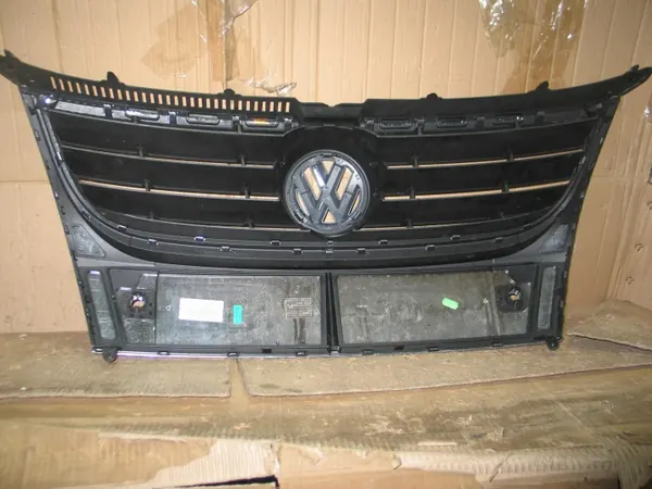 Grille VW Touran I OEM 1T0853651D - Chrome Complet image 9