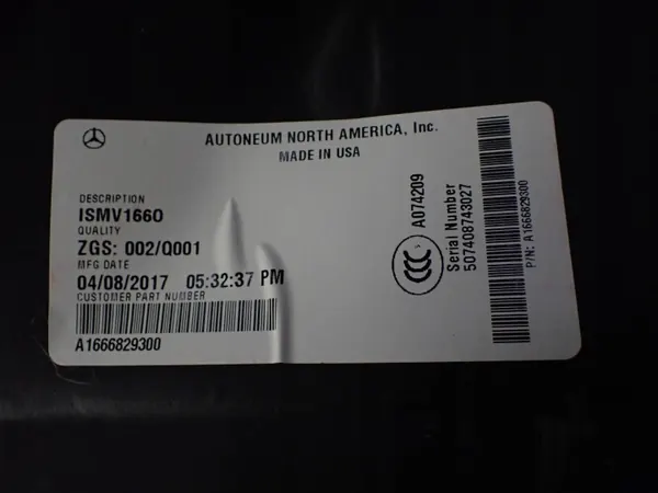 Protège-passoire Mercedes-Benz GL X166 OEM A1666829300 image 7