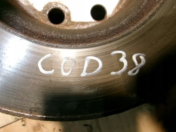 Disques de frein avant OEM COD38 pour Opel Corsa image 4