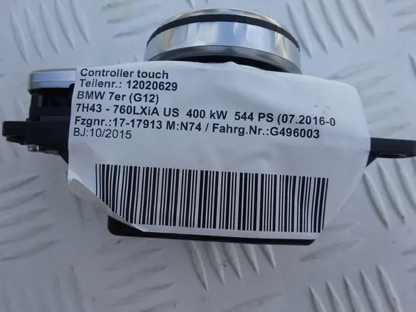 BMW 7 G12 NBT EVO iDrive Touch Controller 6800008 image 5