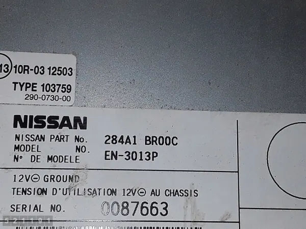 ECU Nissan Qashqai OEM 284a1br00c - Usado image 4