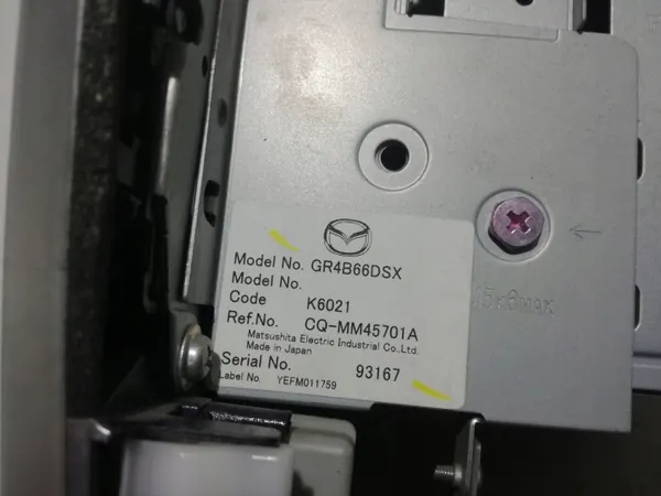 Radio Mazda 6 Hatchback OEM CQMM45701A 2008 image 8