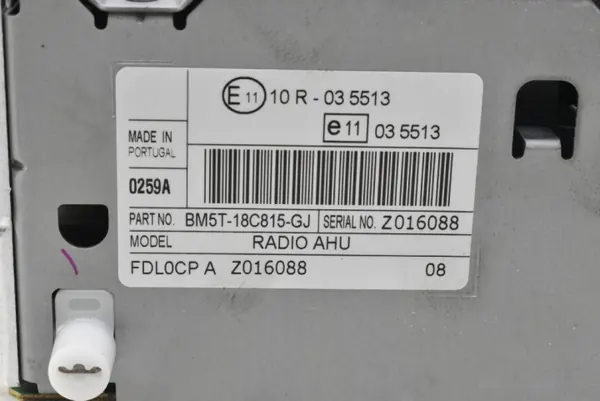 BM5T-18C815-GU Radio Affichage CD AUX pour Ford Focus MK3 image 6