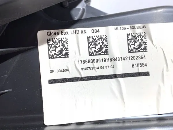 Passagerarhandskfack OEM 1766800091 Mercedes CLA 13-19 image 7