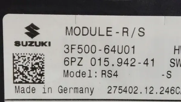 Suzuki SX4 S-Cross Dodehoekmonitor OEM 3F50064U01 image 4