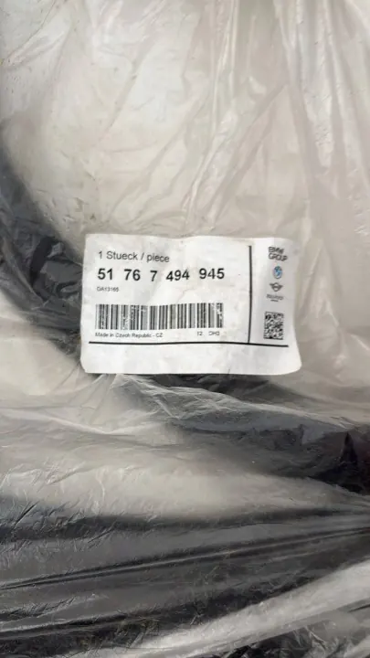 Junta do Portão BMW X3 G01 OEM 7494945 - Usado image 3
