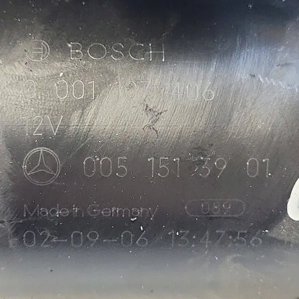 Arrancador MERCEDES-BENZ C (W203) 1.8L gasolina 2005 OEM image 5