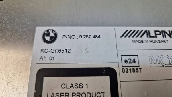 BMW Navigatielezer OEM 9257484 voor 5-serie F10/F11 image 8
