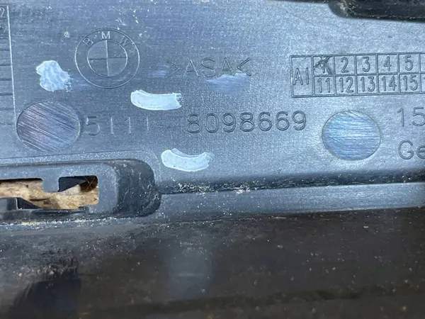 Griglia Inferiore Paraurti Sinistra BMW 5 VII G30 G31 Lift M-Pakiet image 10