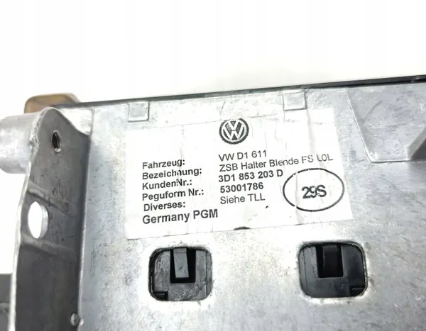 VW Phaeton 3.0 V6 TDI Rechter luchtroostergrill OEM 3D1853232A image 4