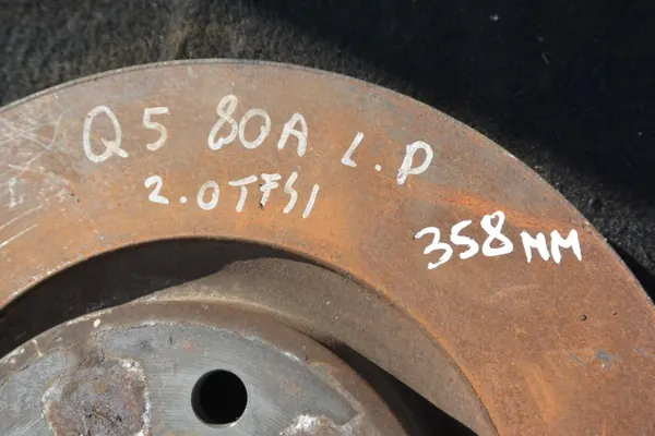 AUDI Q5 80A etujarrulevy 338mm OEM image 3