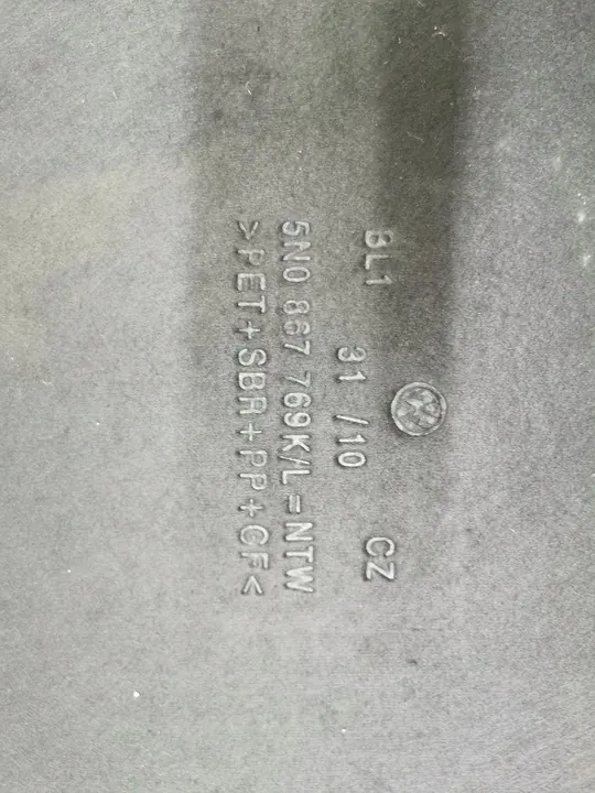 Volkswagen Tiguan I 5N Prateleira do Porta-Malas image 10