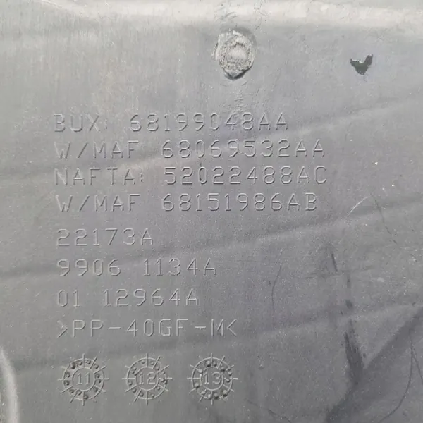 Jeep Luftfiltergehäuse OEM 68199048AA - Gebraucht image 6