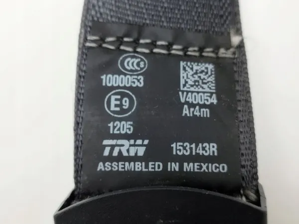 2015 Jeep Cherokee Rear Seat Belt 1000053 image 5