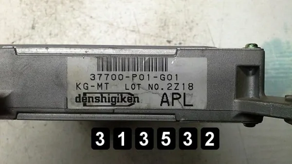 ECU Honda Civic usado OEM AM-313532 1993 image 3