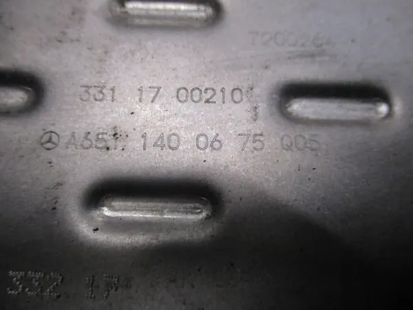 Refroidisseur d'échappement d'occasion OEM A6511420467 Mercedes image 6