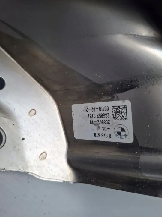 BMW OE 8078670 Terminal de escape derecho para X5 G05/X6 G06 image 9