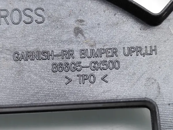 OEM 866G5-GX500 Moldura Para-choques Traseiro Esquerdo image 7