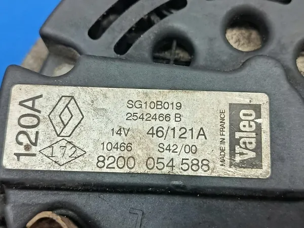 RENAULT SCENIC 1.9dCi Vaihtovirtageneraattori 120A VALEO image 5