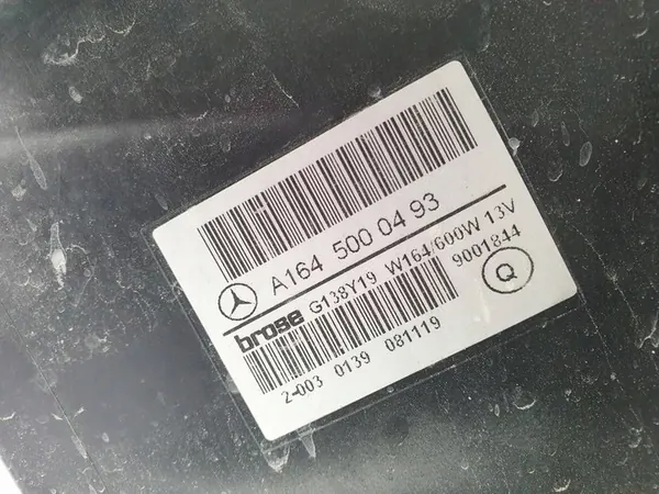 Kylarrubrik Mercedes ML II W164 Lift 09r 3.5 V6 image 2