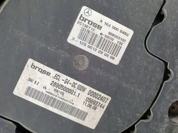 Kylarrubrik Mercedes ML II W164 Lift 09r 3.5 V6 image 4