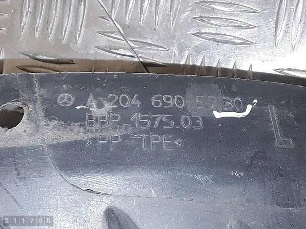 Inserto ad arco Mercedes C Class W204 2009 a2046905730 image 5