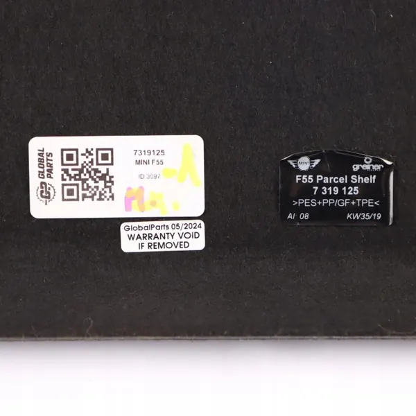MINI F55 Heckkofferraumablage OEM 7319125 - Gebraucht image 10