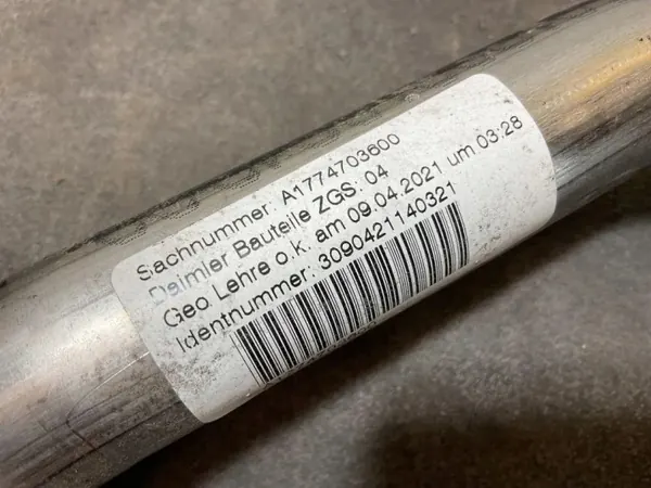 Polttoainesäiliön putki OEM A1774703600 Mercedes image 4