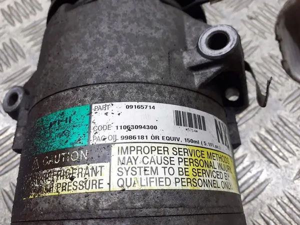 Opel OE 09165714 Ilmastointikompressori image 3