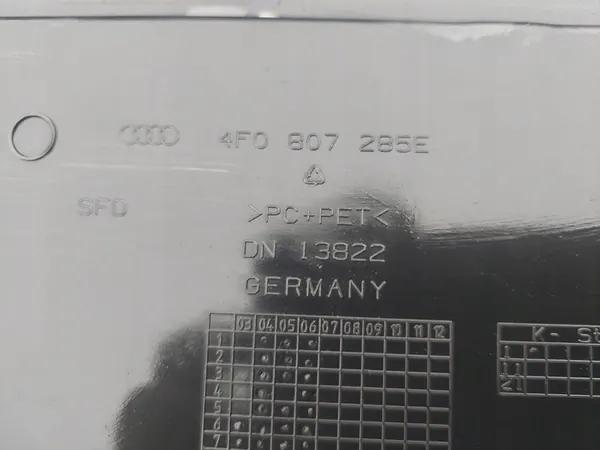 Cornice Targa con PDC Audi A6 C6 04-11 OEM image 3