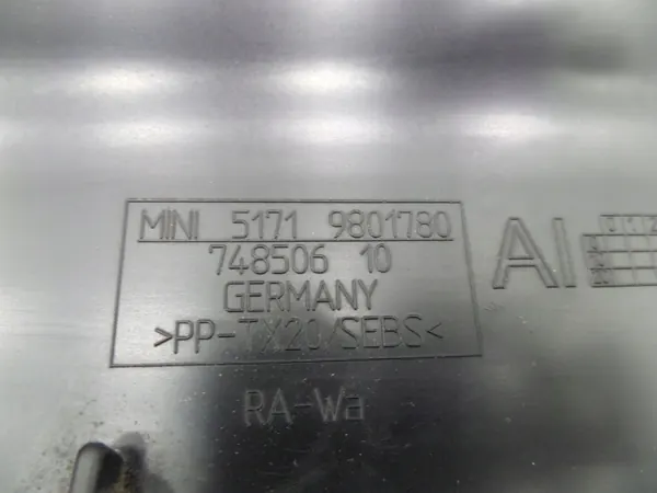 Motorafscheiding Mini OE 9801780 voor Cooper Countryman 2013 image 3