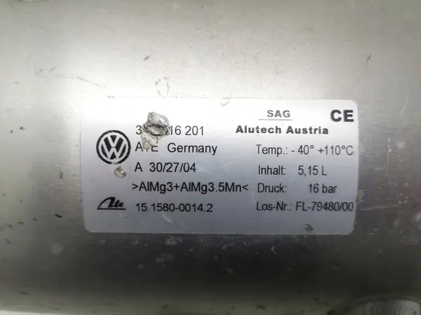 Luftfjädringstank OEM RTX72356 för Volkswagen image 4