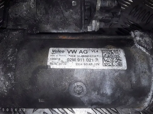 Arrancador VW Crafter 2020 2000tdi 02m911021r image 3