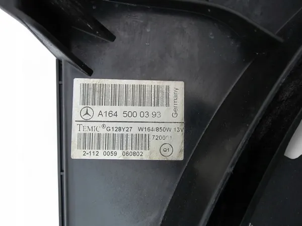 Fläkt Blåsare Mercedes GL X164 GL420 4.0 V8 image 8