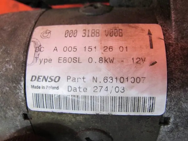 Arrancador Smart OE 0003188V008 image 4