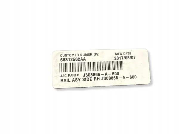 OEM 68312562AA Höger takräcke för Dodge Durango image 7