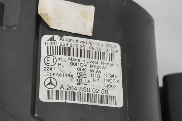 Rechter Xenon Koplamp Mercedes C W204 A2048200259 image 8