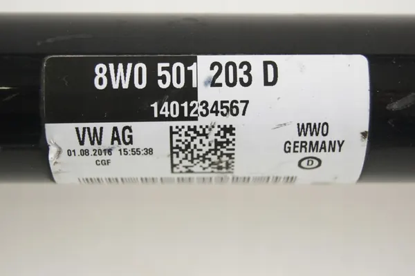 Volkswagen OE 4M0501203D halvmellan image 5