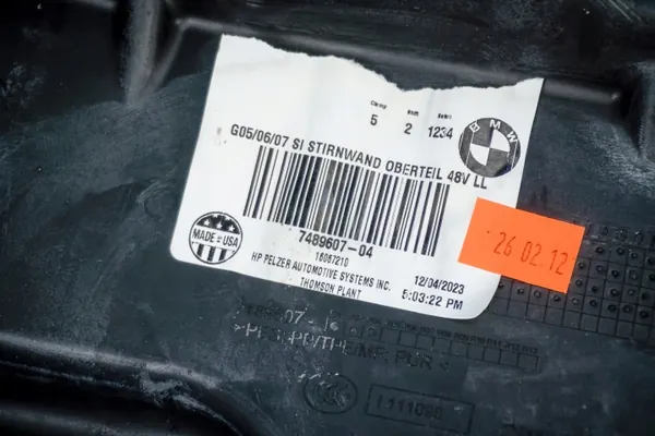 OEM 51487489607 Fram skottisolering BMW X5/X6 image 7