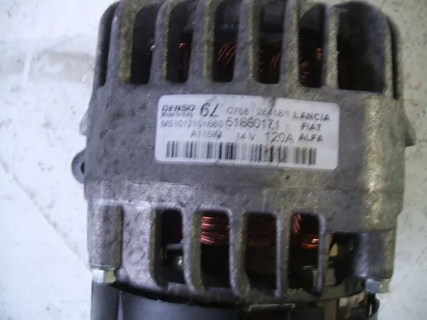 Vaihtovirtageneraattori Fiat 500 OE 51880171 image 6