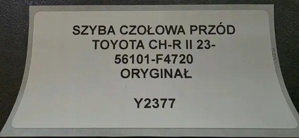 Toyota CH-R II framruta OEM 56101-F4720 image 5